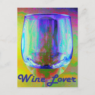Wine Lover Postkarte