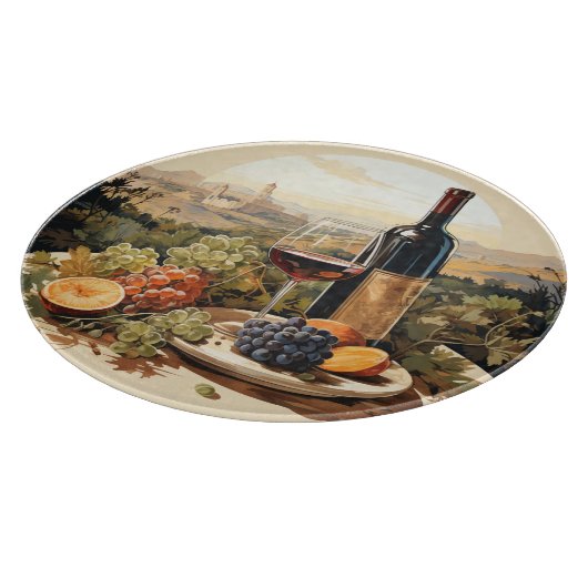 Wine Lover Schneidebrett (Ecke)