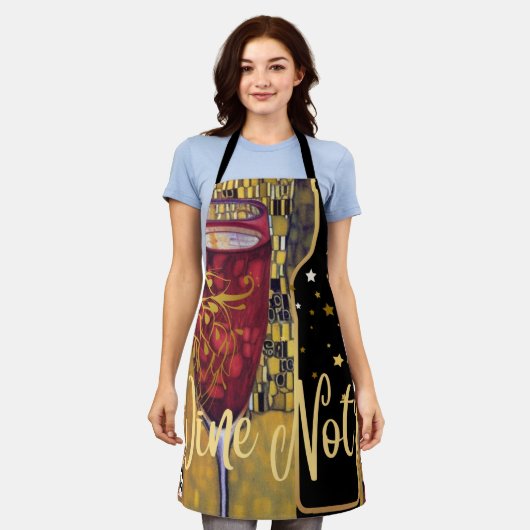 Wine Lover Schürze (Getragen)