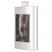 Wine Lover's custom monogram flask Flachmann (Links)