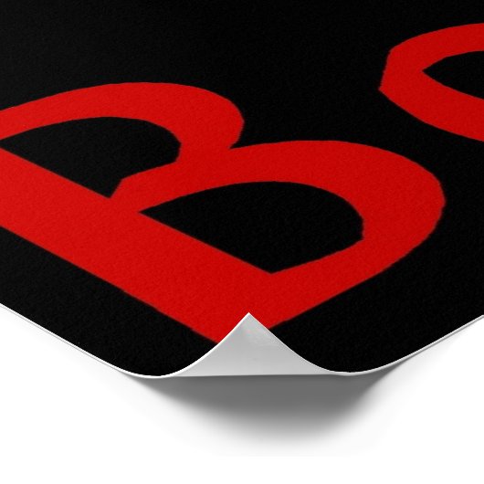 Wine Maid Bordeaux Poster (Ecke)