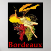 Wine Maid Bordeaux Poster (Vorne)