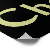 Wine Maid Chardonnay Poster (Ecke)