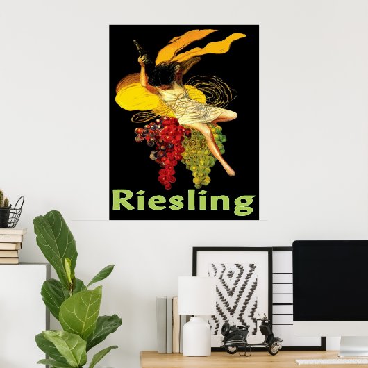 Wine Maid Riesling Poster (Heimbüro)
