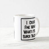 Wine Maker Super Talent. Tasse (VorderseiteRechts)