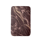 Wine Marble Pattern Refined Contemporary Design Badematte (Vorderseite Vertikal)