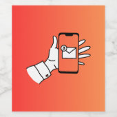 Wine Mess Weinetikett (Einzelnes Label)