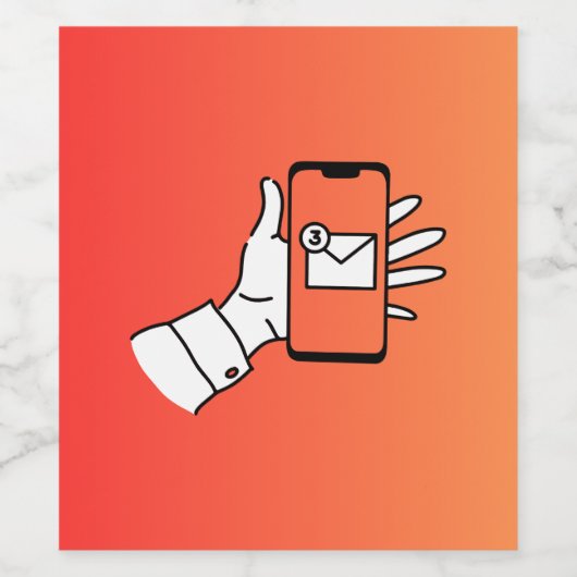 Wine Mess Weinetikett (Einzelnes Label)