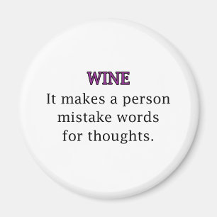 Wine Mistakes Magnet
