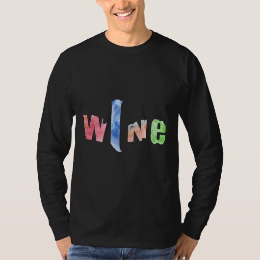 Wine O Clock Irgendwo 42 T-Shirt (Vorderseite)
