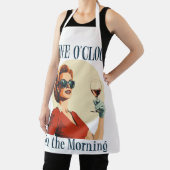 Wine O'clock in the Morning Schürze (InSitu)