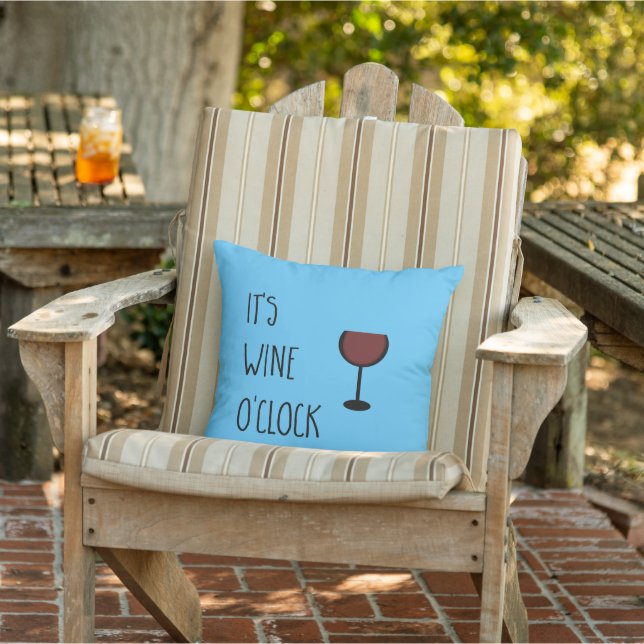 Wine O'Clock Patio Deck Kissen (Stuhl)