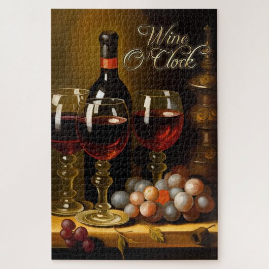 Wine O'Clock Puzzle (Vertikal)