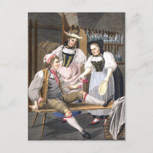 Wine Paradies für Kletterhexen: Postkarte