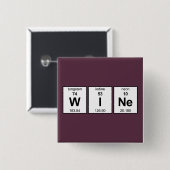 WINe Periodic Table Button (Vorne & Hinten)