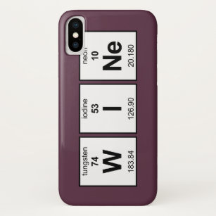 WINe Periodic Table Case-Mate iPhone Hülle