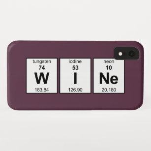 WINe Periodic Table Case-Mate iPhone Hülle