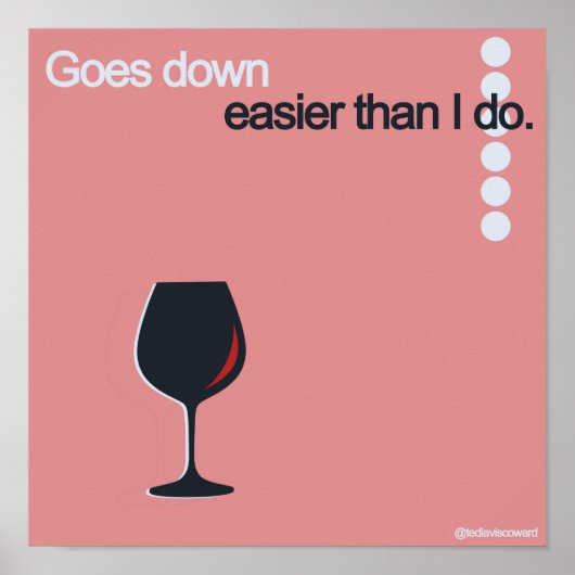 Wine. Poster (Vorne)