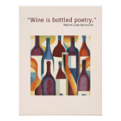 Wine Poster Quote (Vorderseite)