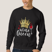 Wine Queen Sweatshirt (Vorderseite)