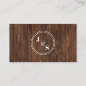 Wine Raffle Ticket Western Brautparty Karte (Rückseite)