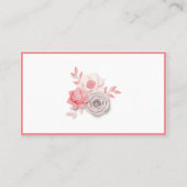 Wine Raffle Wedle Brautparty Card Platzkarte (Rückseite)