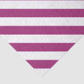 Wine Red and White Striped Seidenpapier (Ausschnitt)