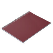 Wine Red Notizblock (Linke Seite)