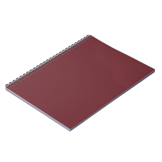 Wine Red Notizblock (Linke Seite)