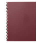 Wine Red Notizblock (Vorderseite)
