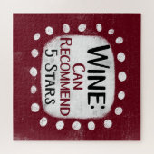 Wine Review 5 Stars Jigsaw Puzzle (Horizontal)