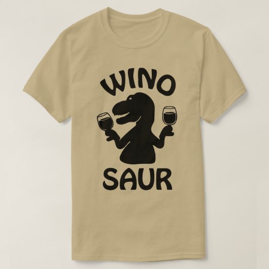 Wine Saur T-Shirt (Design vorne)