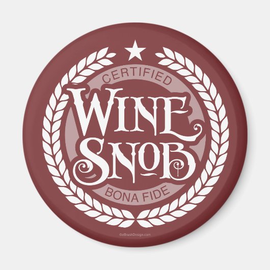 Wine Snob Magnet (Vorne)