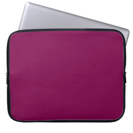 Wine Solid Color Notebook-Hülle Laptopschutzhülle