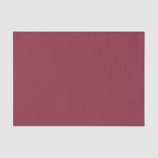 Wine Solid Color Seidenpapier (Vorderseite)