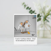 Wine Spaß Postkarte "Spectickles" (Stehend Vorderseite)