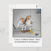 Wine Spaß Postkarte "Spectickles" (Vorne/Hinten)