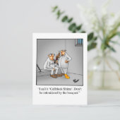 Wine Spaß Postkarte "Spectickles" (Stehend Vorderseite)