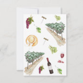 Wine tasting in der Fattoria Moncucchetto Einladung (Rückseite)