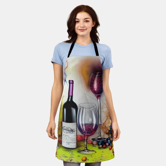 Wine tasting in der Fattoria Moncucchetto Schürze (Getragen)