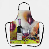 Wine tasting in der Fattoria Moncucchetto Schürze (Vorderseite)