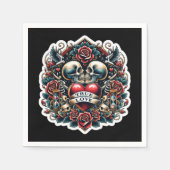 Wine tasting in der Fattoria Moncucchetto Serviette (Vorderseite)