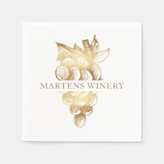 Wine tasting in der Fattoria Moncucchetto Serviette (Vorderseite)