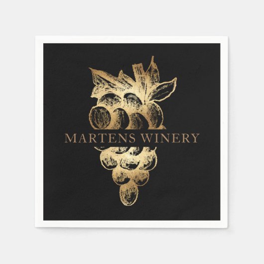 Wine tasting in der Fattoria Moncucchetto Serviette (Vorderseite)