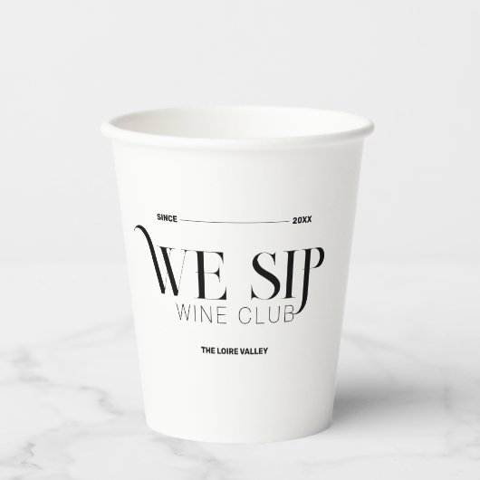 Wine tasting in der Fattoria Moncucchetto Wählen S Pappbecher (Vorderseite)