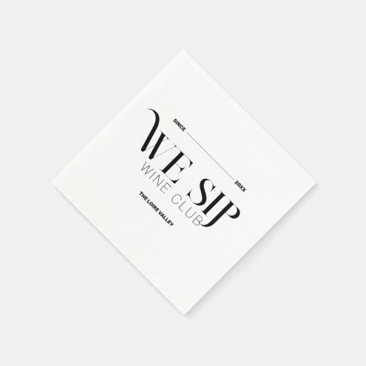 Wine tasting in der Fattoria Moncucchetto Wählen S Serviette (Ecke)