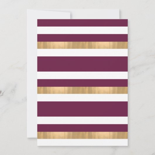 Wine Theme Party Einladung (Rückseite)