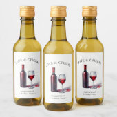 Wine Theme Party Weinetikett (Flaschen)