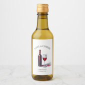 Wine Theme Party Weinetikett (Vorderseite)