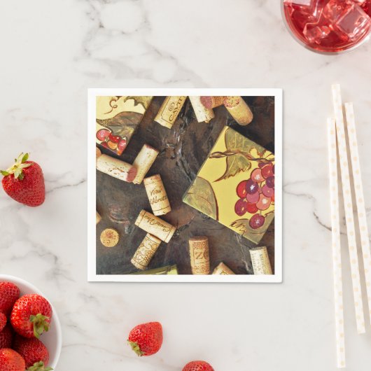 Wine Time Cocktail Napkins Serviette (Beispiel)